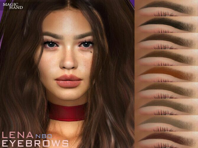 Lena Eyebrows N94 By Magichand Sims 4 CC