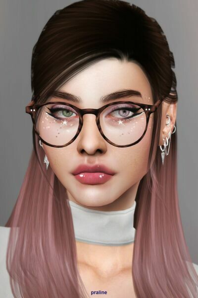 sims 4 cc libellule papillon glasses duo at praline sims 3 1