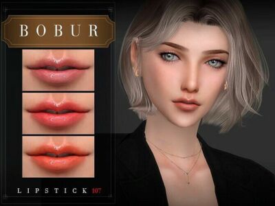 Lipstick 107 By Bobur3 Sims 4 CC