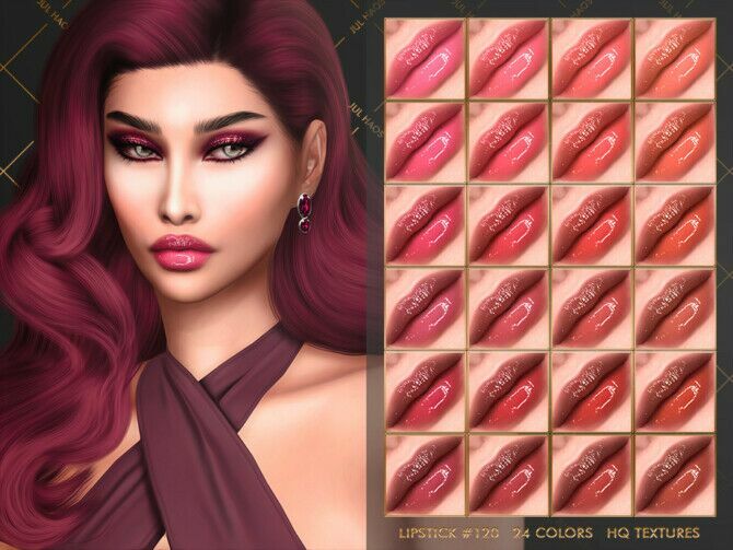 Lipstick #120 By Jul_Haos Sims 4 CC