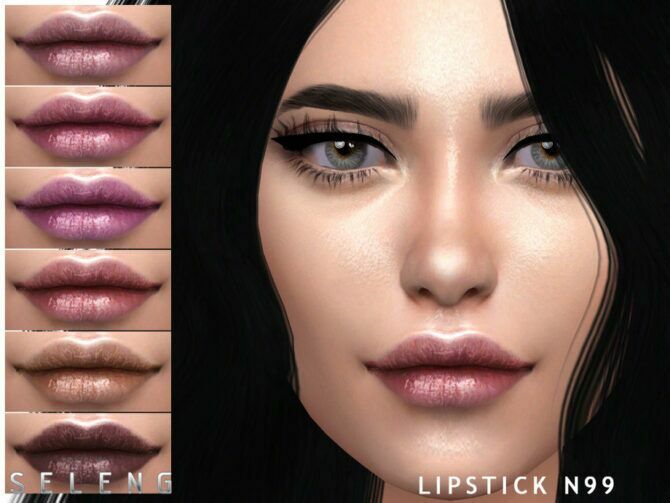 Lipstick N99 By Seleng Sims 4 CC