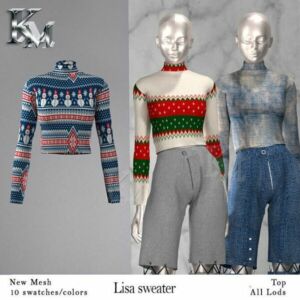 Lisa Sweater At KM Sims 4 CC