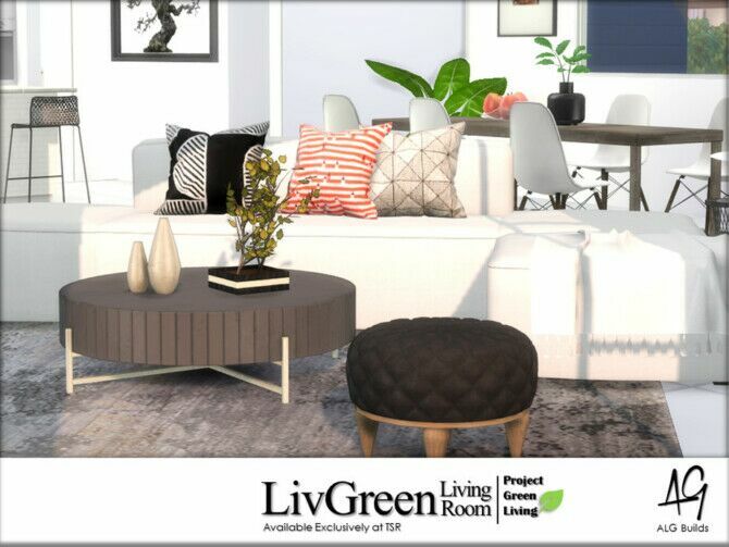 sims 4 cc livgreen living room by algbuilds 3