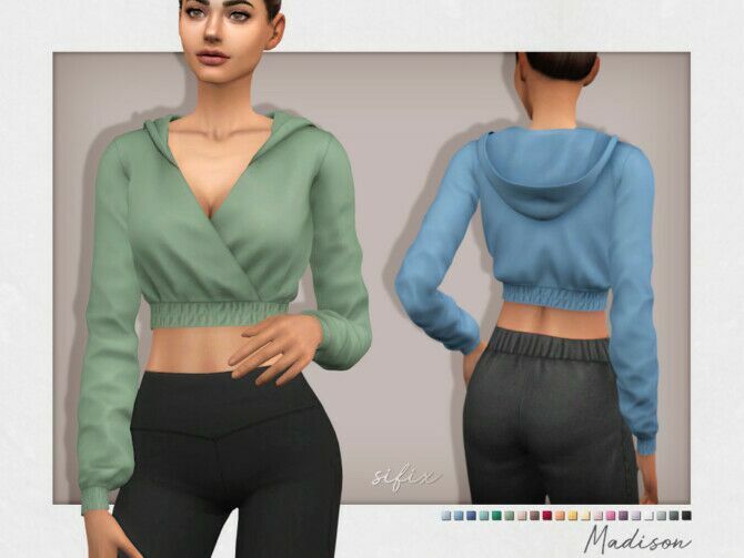 Madison TOP By Sifix Sims 4 CC