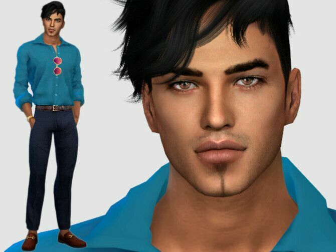 Manuel Mendoza By Darkwave14 Sims 4 CC