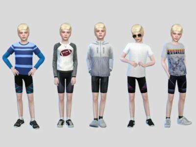 Marks Cycling Shorts Boys By Mclaynesims Sims 4 CC