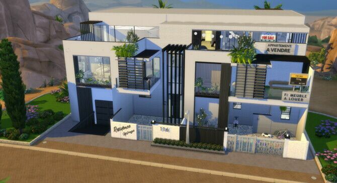 Mirage House By Solene Espana At L’universims Sims 4 CC