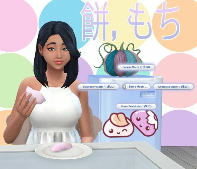 Mochi Fridge At Kawaiistacie Sims 4 CC