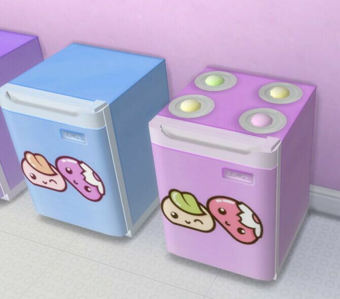 sims 4 cc mochi fridge at kawaiistacie 2