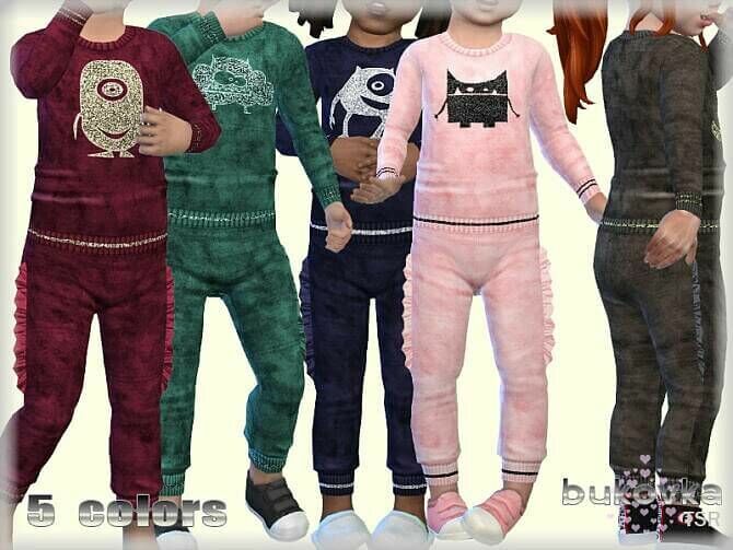 Monsters Pants By Bukovka Sims 4 CC