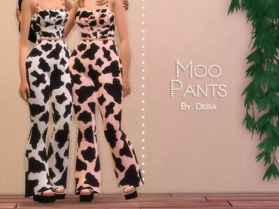 MOO Pants By Dissia Sims 4 CC