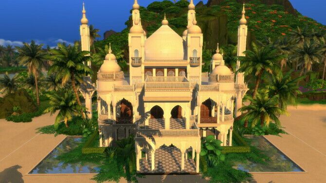 sims 4 cc moroccan palace by plumbobkingdom 2