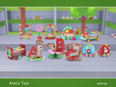 Anna’s Toys By Soloriya Sims 4 CC