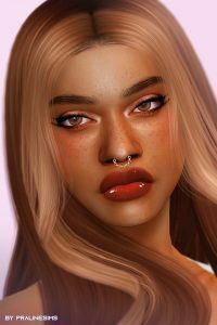 sims 4 cc most downloaded butterfly makeup selection by praline sims 2