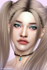 sims 4 cc most downloaded butterfly makeup selection by praline sims 3