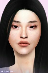 sims 4 cc most downloaded butterfly makeup selection by praline sims 4