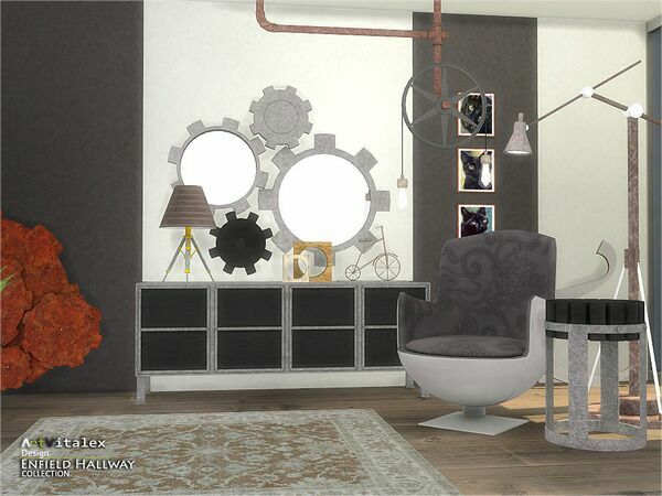 sims 4 cc most downloaded enfield hallway by artvitalex by tsr 3