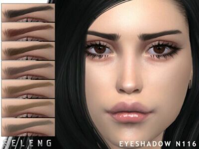 Eyebrows N116 By Seleng Sims 4 CC