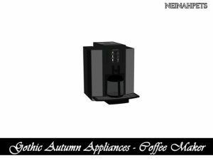 sims 4 cc most downloaded gothic autumn appliances by neinahpets by tsr 2