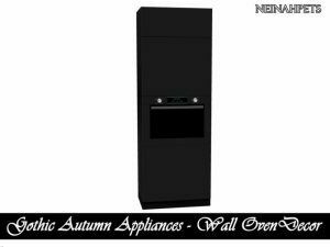 sims 4 cc most downloaded gothic autumn appliances by neinahpets by tsr 5