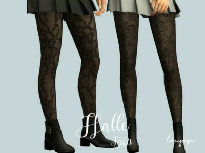 Halle Tights By Laupipi Sims 4 CC