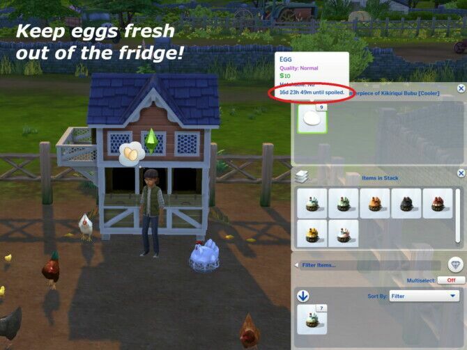 sims 4 cc most downloaded portable cooling containers milk eggs prepared foods by mod the sims 4 4