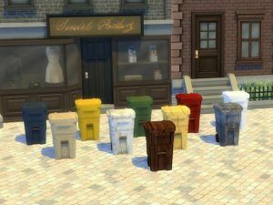 sims 4 cc most downloaded trash and garbage bins by kyriats sims 4 world 3