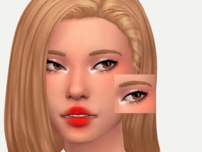 Apricot Eyeliner By Sagittariah Sims 4 CC