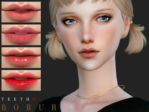 Bobur Teeth 05 By Bobur3 Sims 4 CC