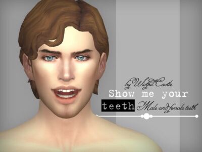 Smyt Teeth SET By Wistfulcastle Sims 4 CC