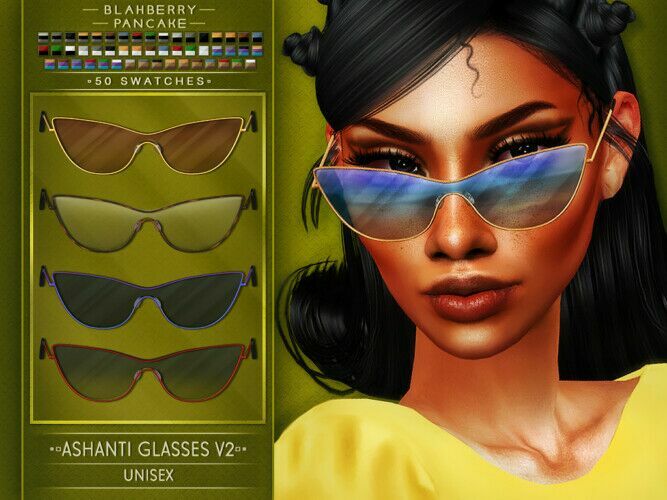 sims 4 cc must see ashanti glasses by blahberry pancake 2