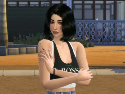 Kendall O’neal By Ynrtg-S Sims 4 CC