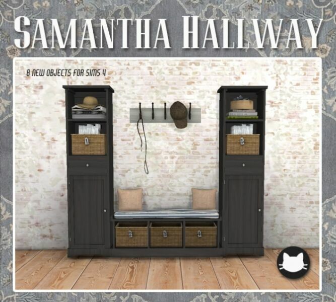 Samantha Hallway By Kitkat’s Simporium Sims 4 CC