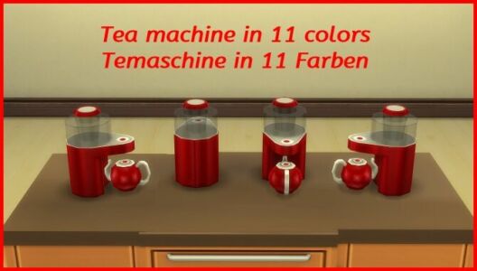 TEA Maker By Hippy70 By Mod The Sims Sims 4 CC