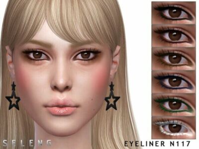 Eyeliner N117 By Seleng Sims 4 CC