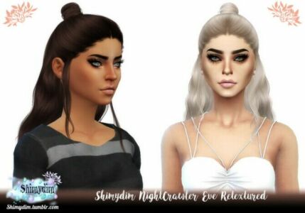 Nightcrawler EVE Hair Retexture At Shimydim Sims Sims 4 CC
