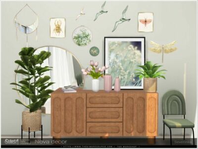 Nova Decor By Severinka_ Sims 4 CC