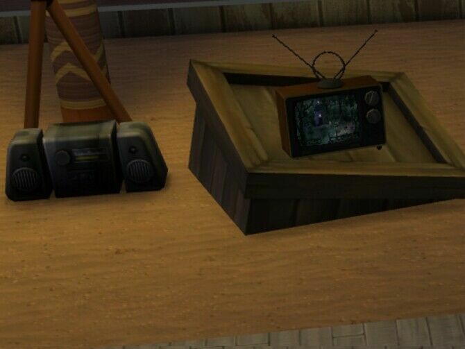 OFF The Grid TV & Radio By Slyvenom Sims 4 CC