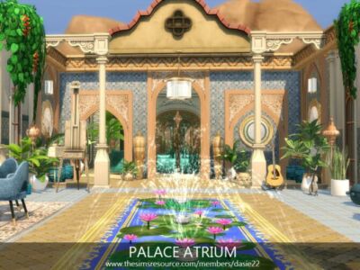 Palace Atrium Room By Dasie2 Sims 4 CC