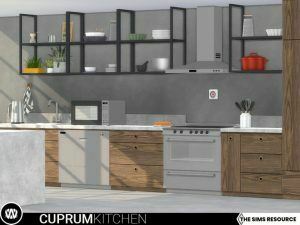 sims 4 cc popular cuprum kitchen appliances and more by wondymoon by tsr 2