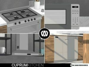 sims 4 cc popular cuprum kitchen appliances and more by wondymoon by tsr 4