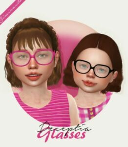 Deceptia Glasses By Simiracle Sims 4 CC