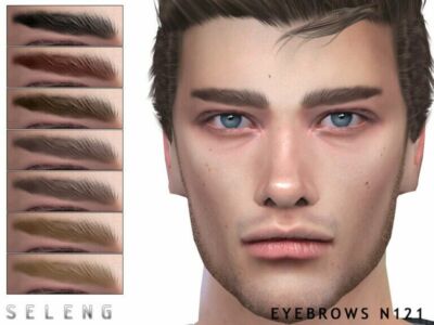 Eyebrows N121 By Seleng Sims 4 CC