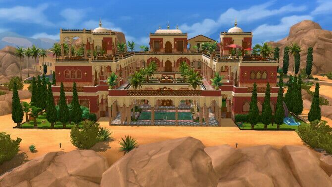 sims 4 cc qasr hadiqat al kabir cc by jasonrmj 2