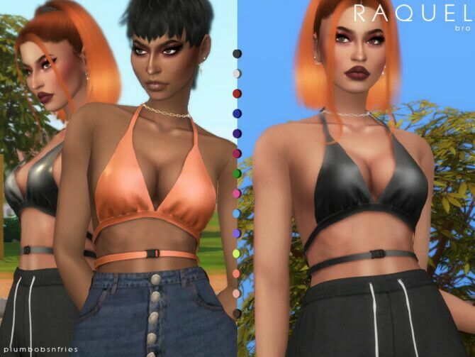 Raquel BRA By Plumbobs N Fries Sims 4 CC