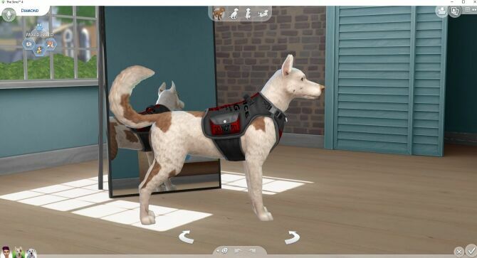 sims 4 cc recent service dog vest by dayh111 by mod the sims 2