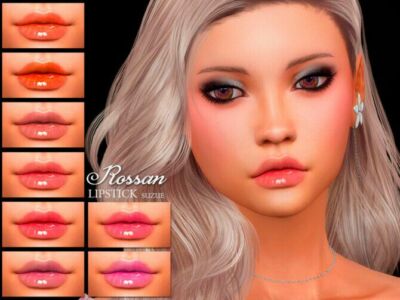 Rossan Lipstick N17 By Suzue Sims 4 CC