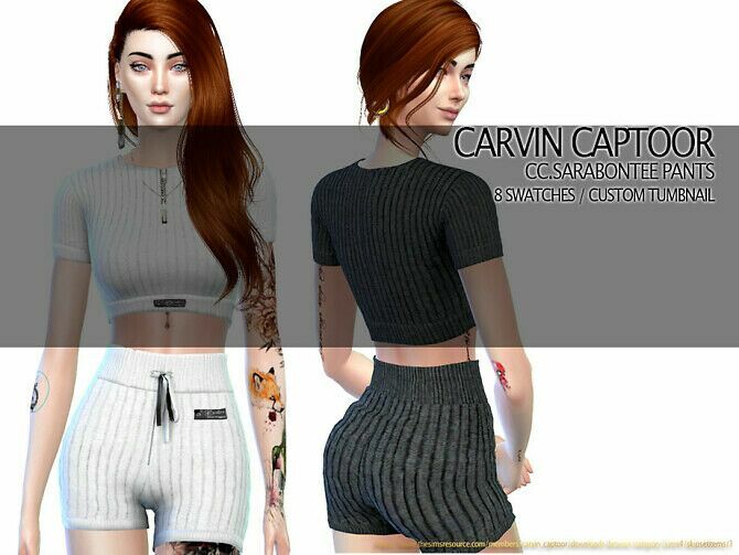 Sara Bontee Pants By Carvin Captoor Sims 4 CC