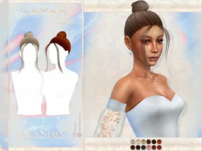 Sarah Hair By Javasims Sims 4 CC