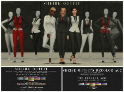 Sheibe Formal Outfit At Candy Sims 4 Sims 4 CC